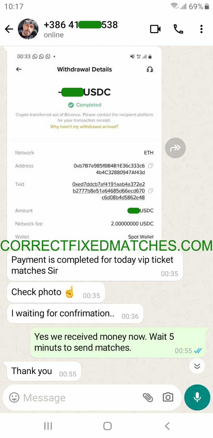 Fixed Matches