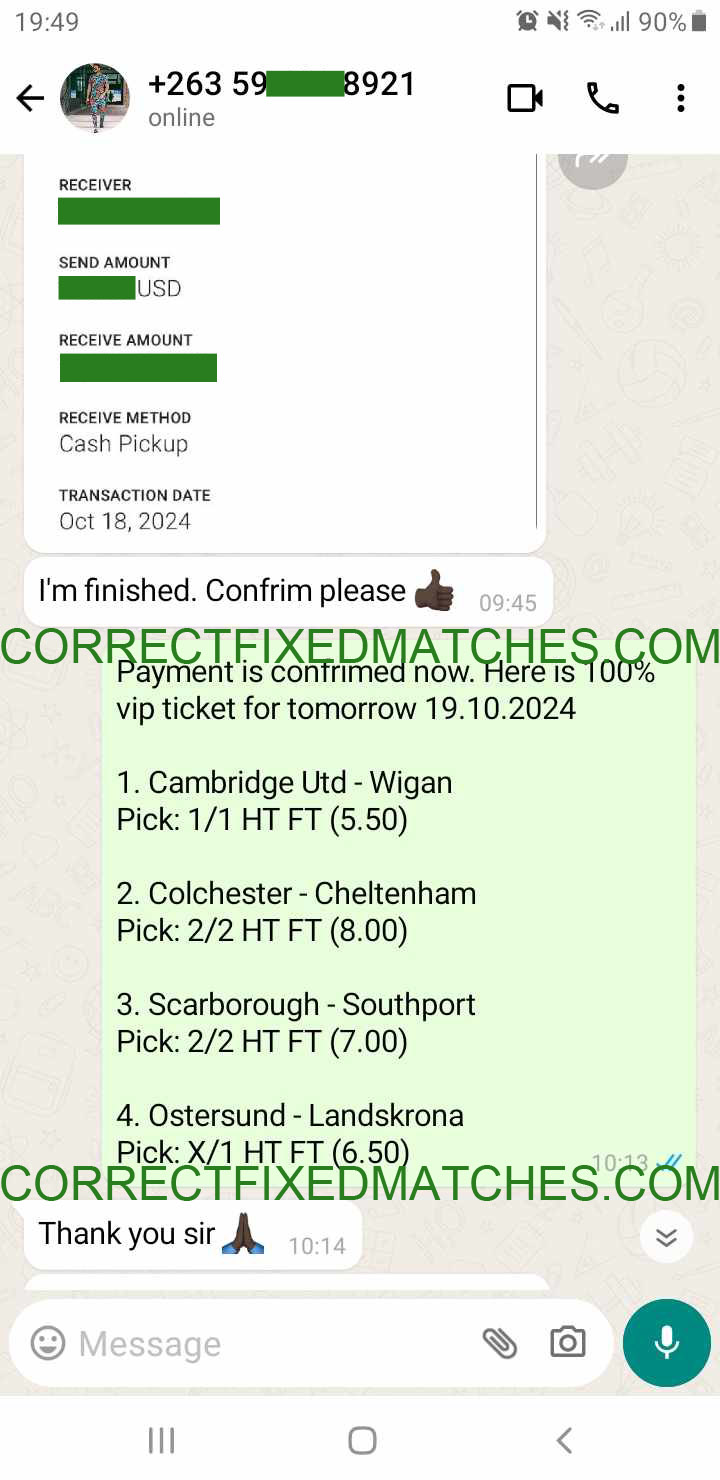 Soccer Fixed Matches