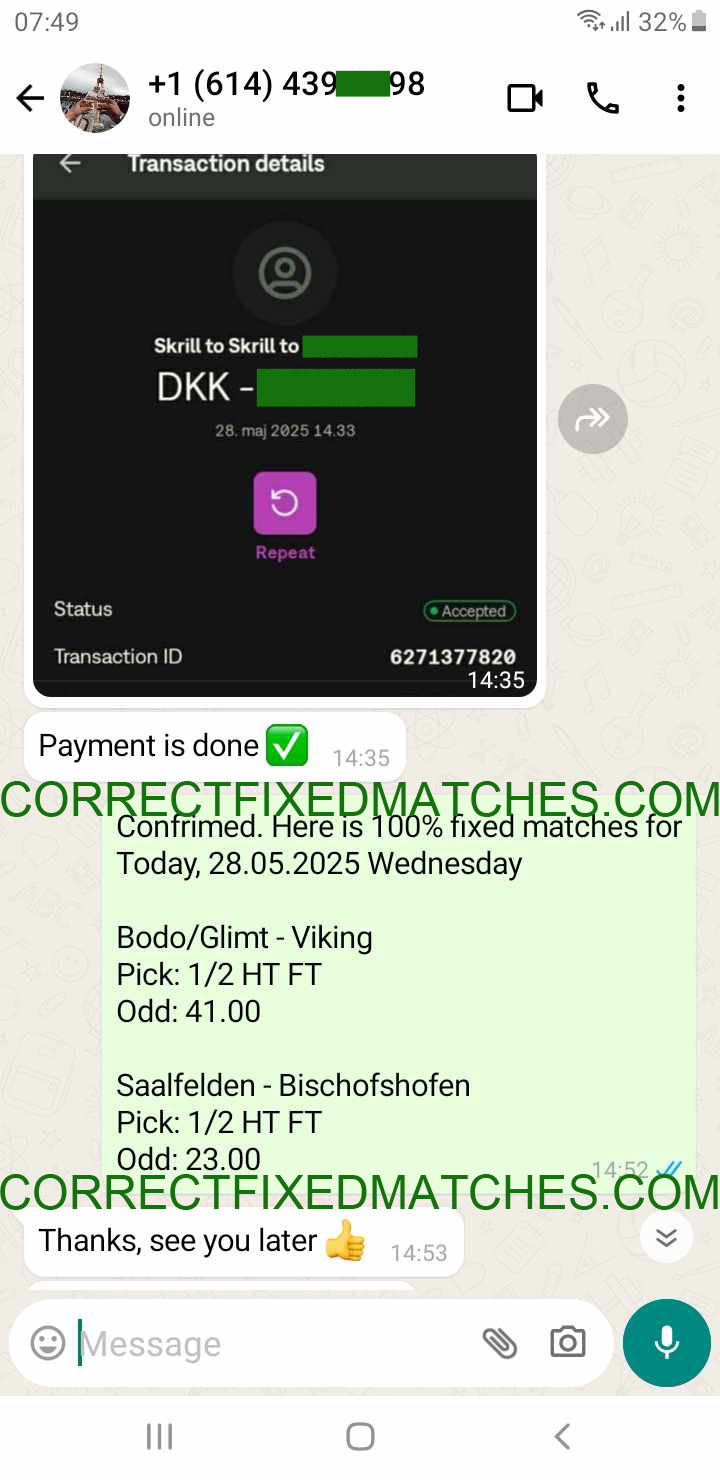 Correct Fixed Match