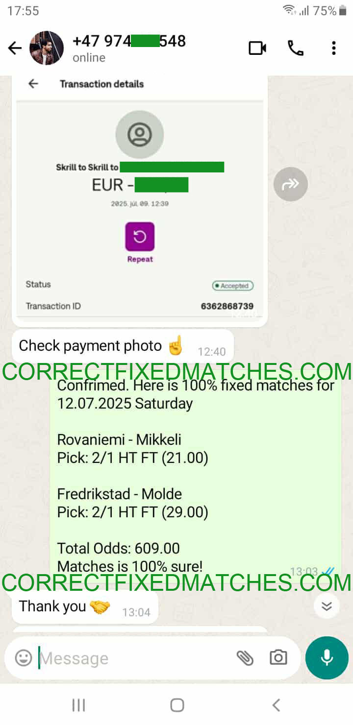 Fixed Matches