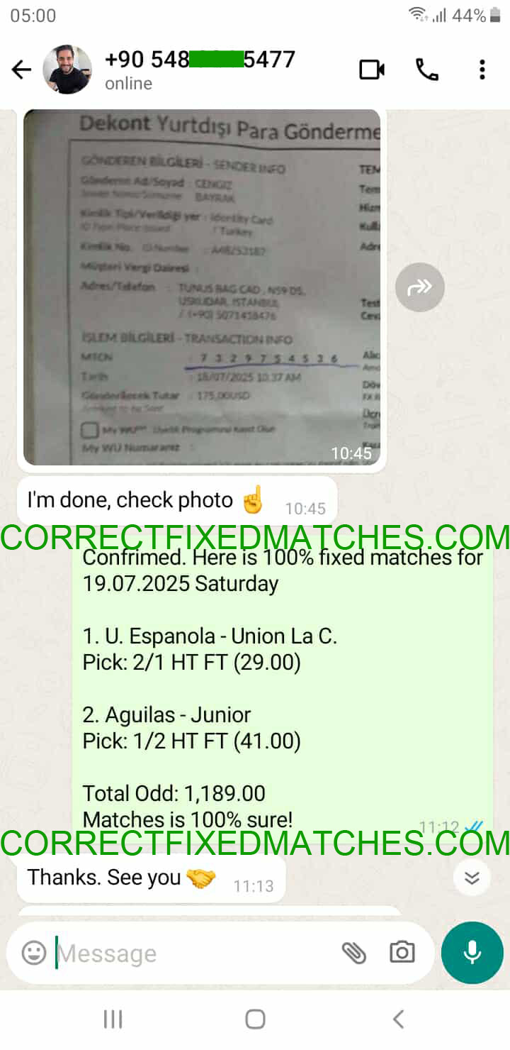 Fixed Matches
