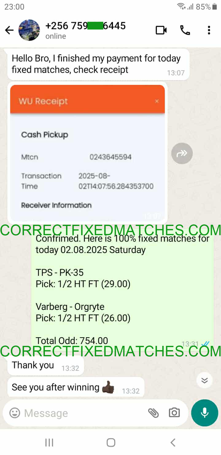 Fixed Matches