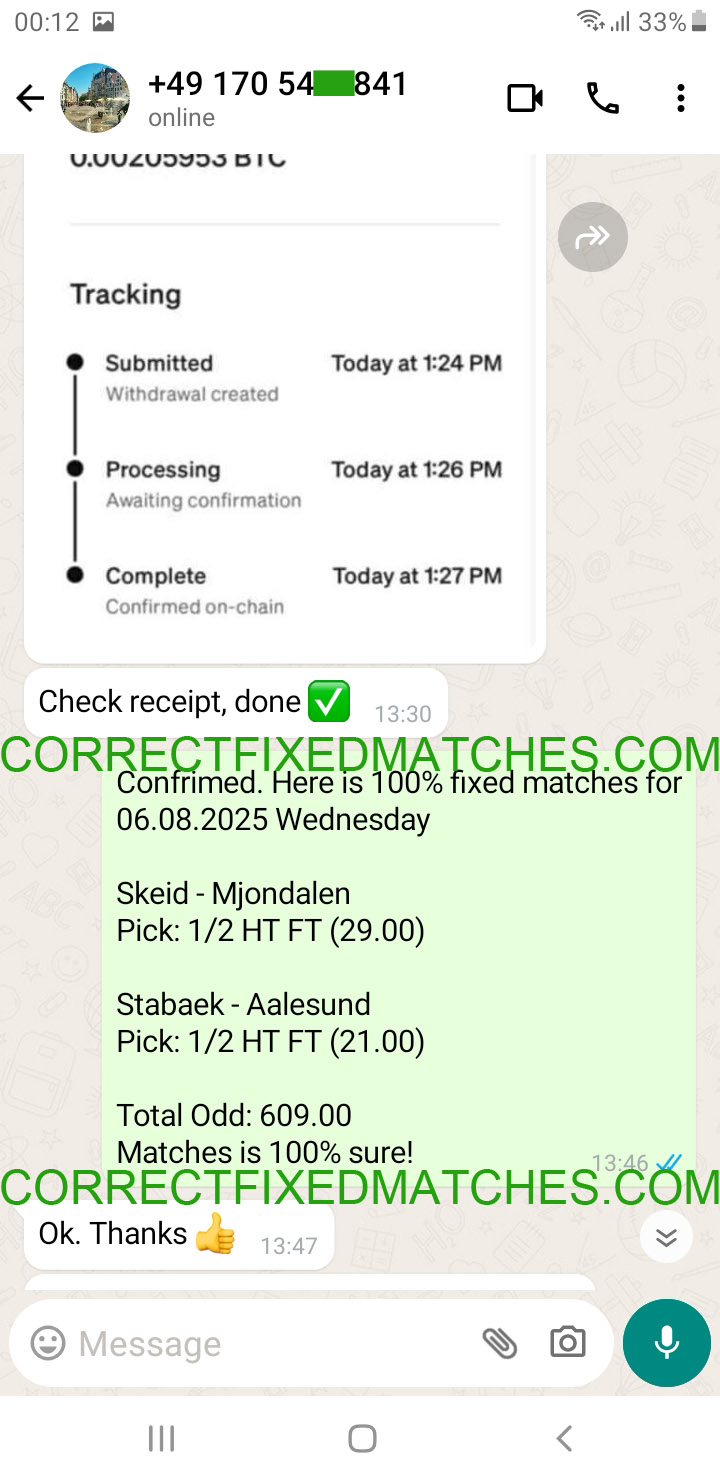 Fixed Matches