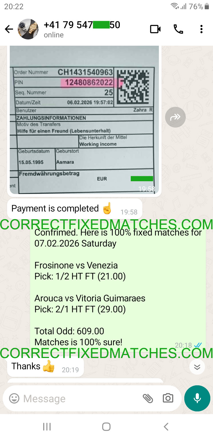 Fixed Matches