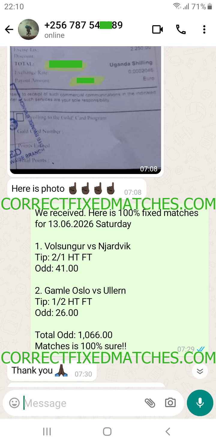 Fixed Matches