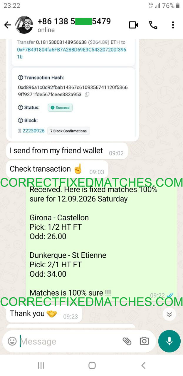 Fixed Matches