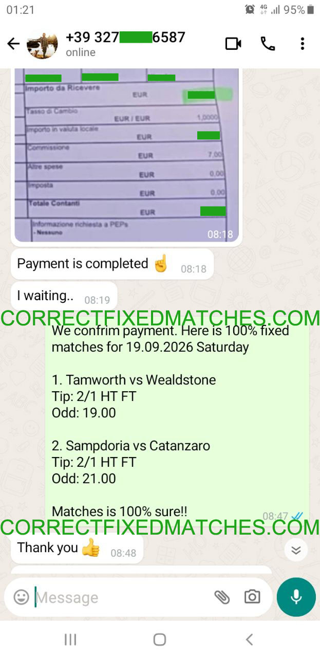 Fixed Matches