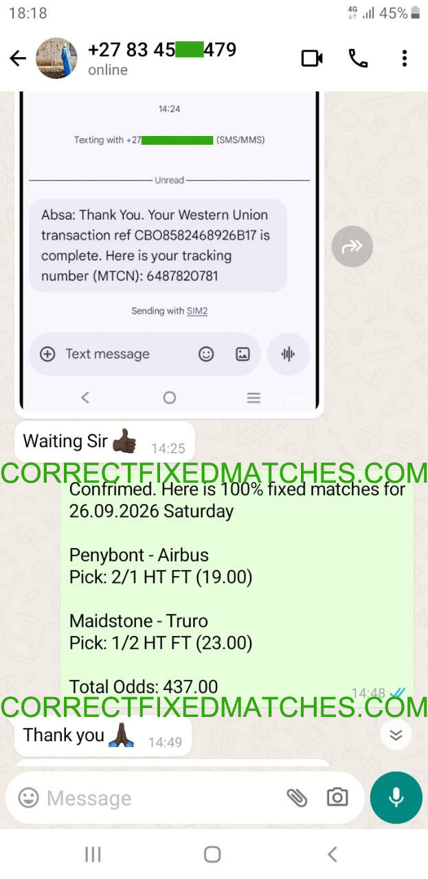Fixed Matches