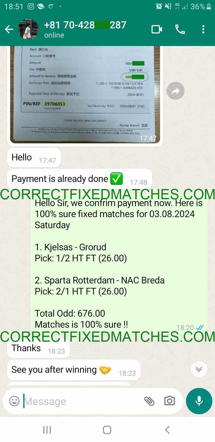 Find Fixed Matches