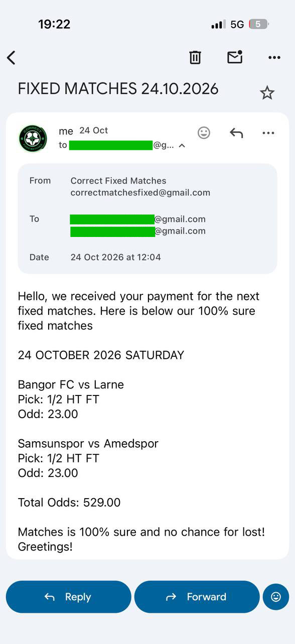 Fixed Matches
