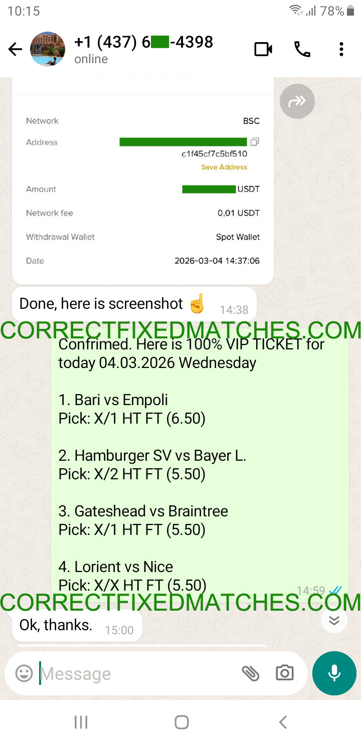 Fixed Matches