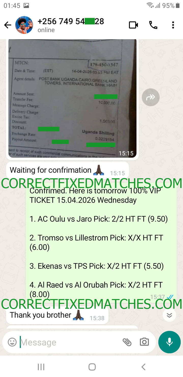 Buy Fixed Matches