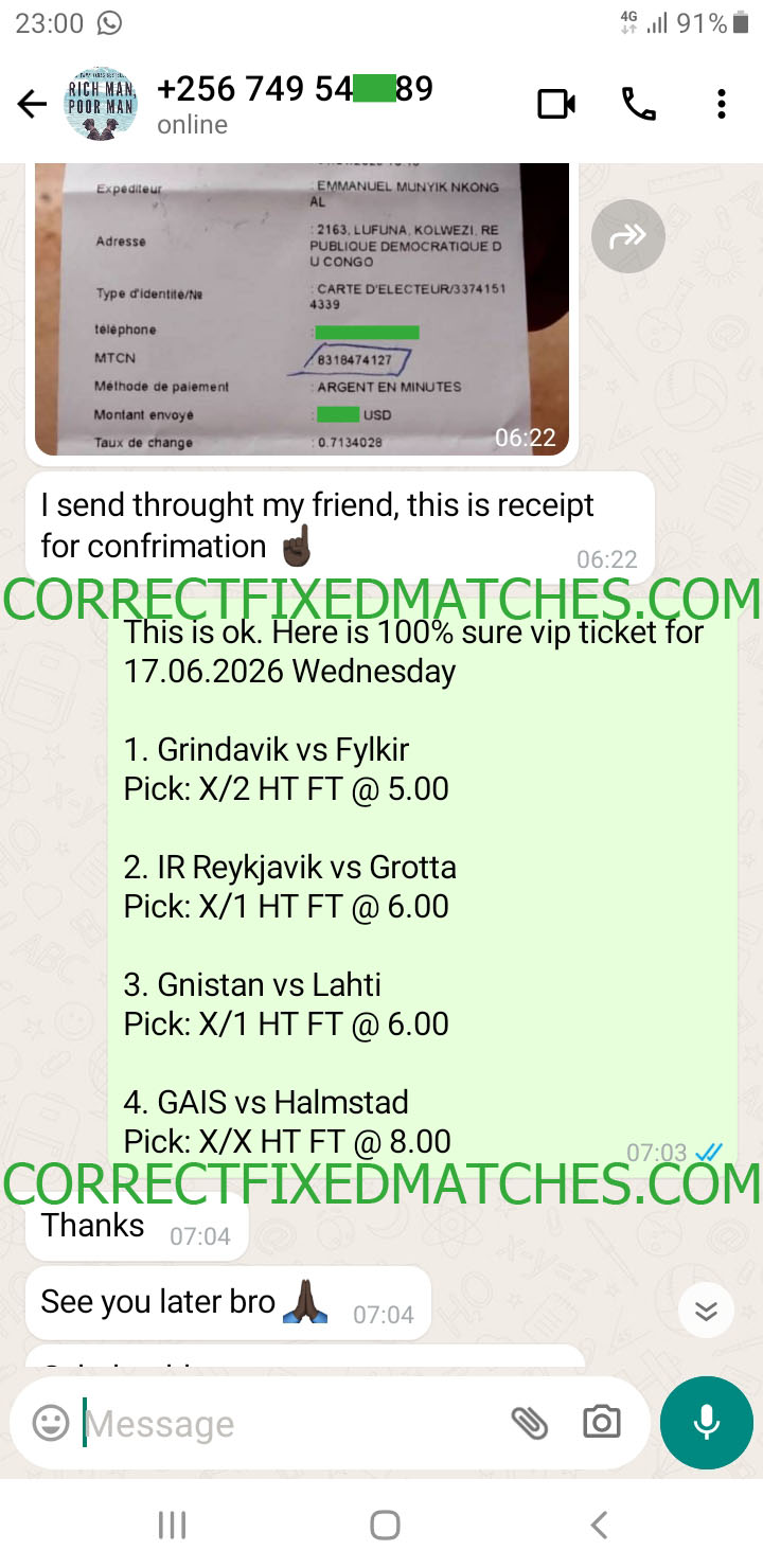 Secure Fixed Matches