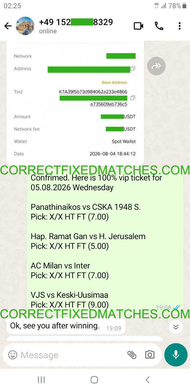 Correctfixedmatches.com