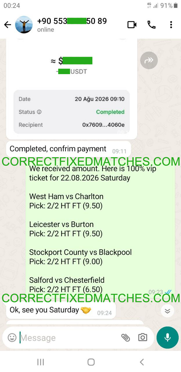 Correct Fixed Match