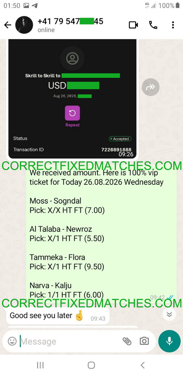 Fixed Matches