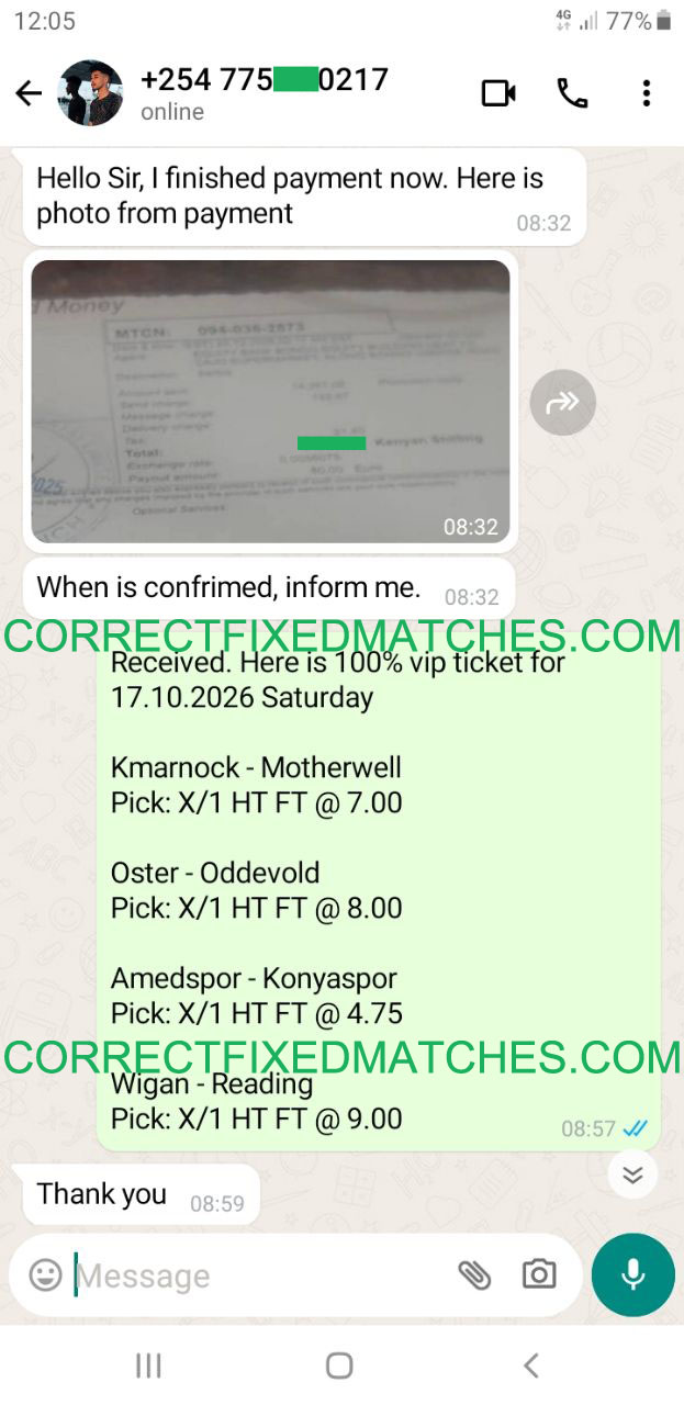 Fixed Matches