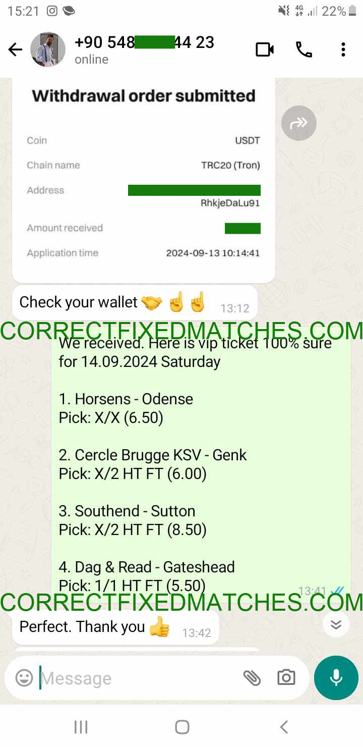 Fixed Matches