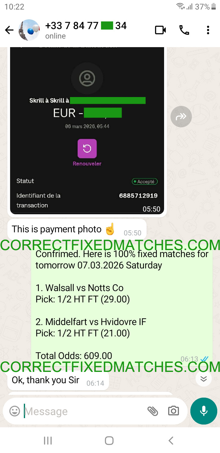 Fixed Matches