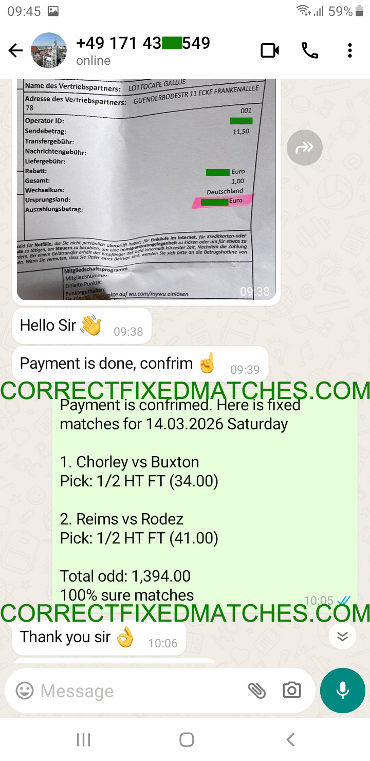 Fixed Matches