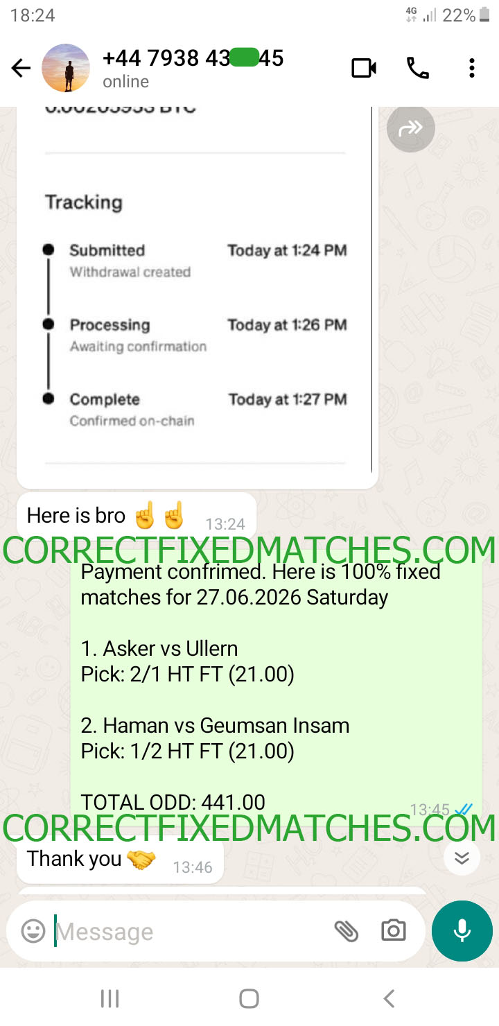 Fixed Matches