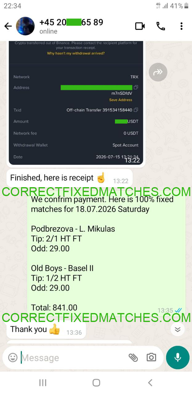 Fixed Matches
