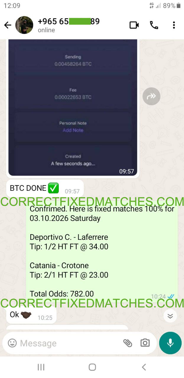 Fixed Matches