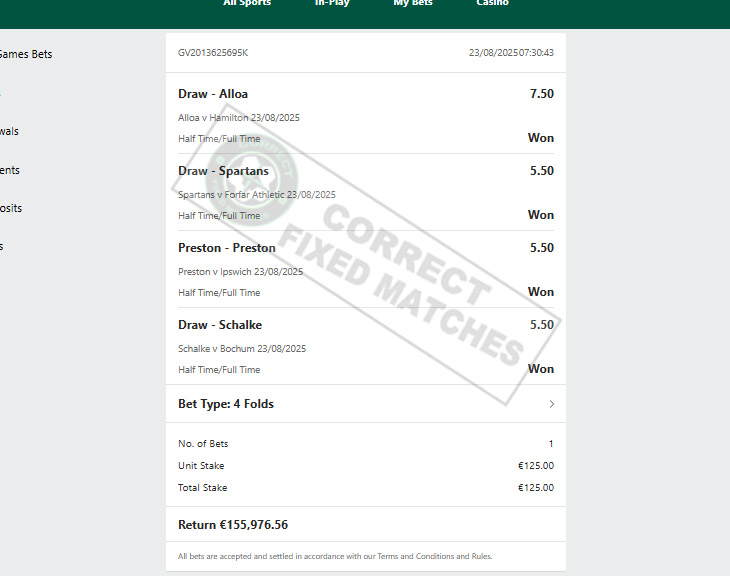 Football Fixed Match
