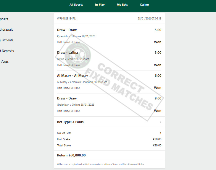 Sure Source Fixed Match
