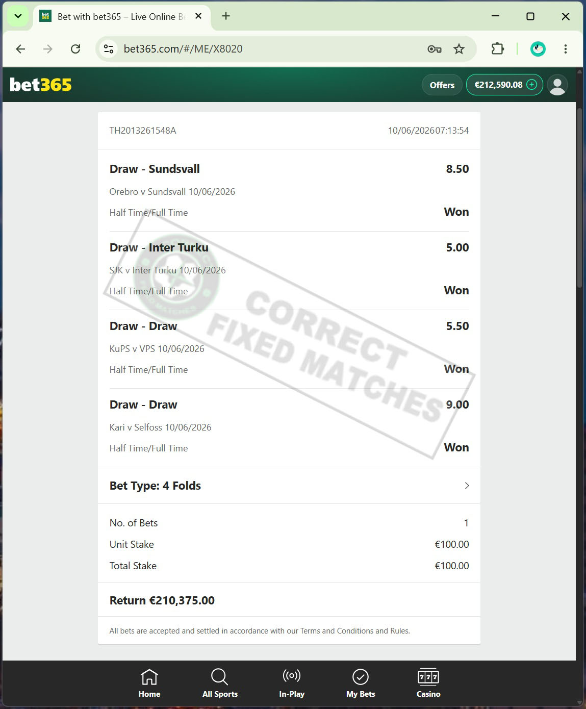 Football Fixed Tips
