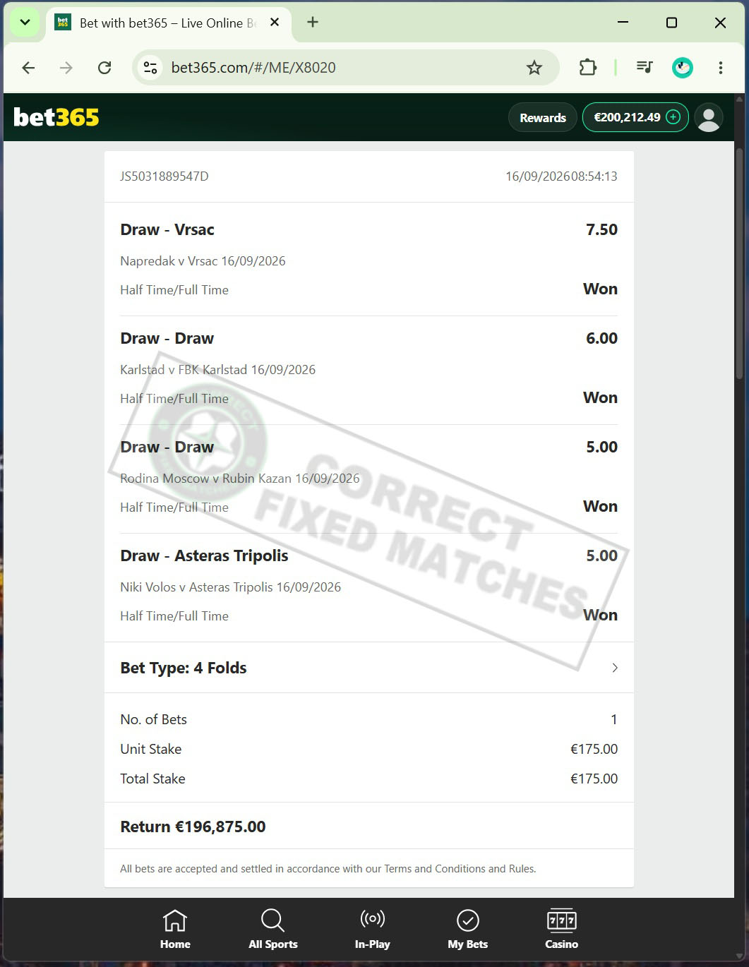 Daily Free Fixed Matches